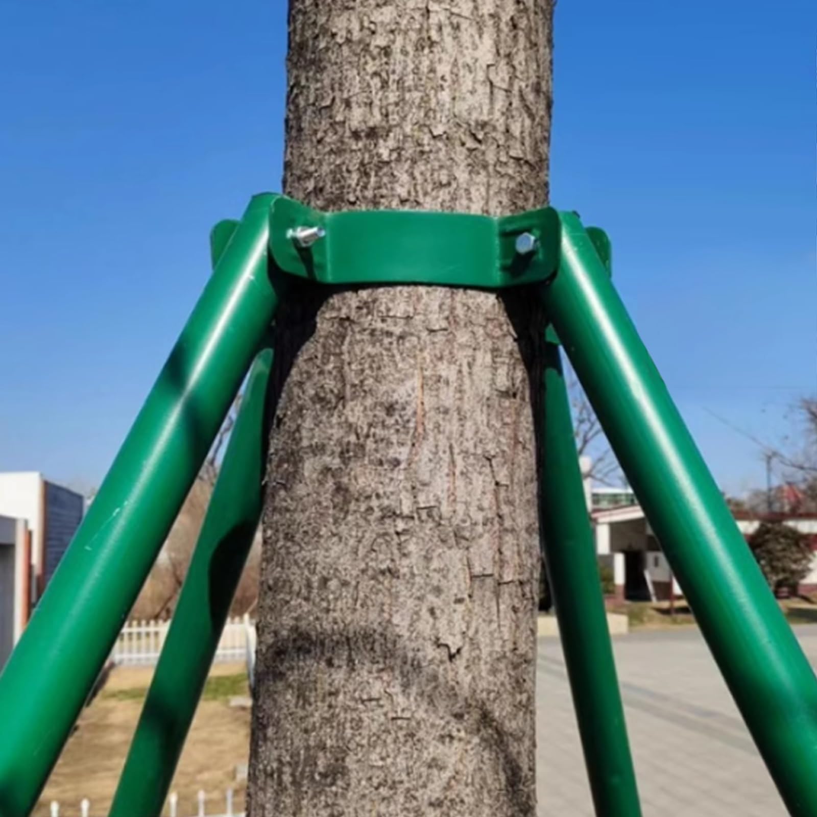 LZMZMQ Baumstütze Baumstützen Für Jungbäume, Kippsicherungen Und -halterungen Mit Schrauben, Stützpfähle Für Obstbaumäste Für Garten/Grundstück/Park/Obstplantage(B,2.7m/8.8ft)