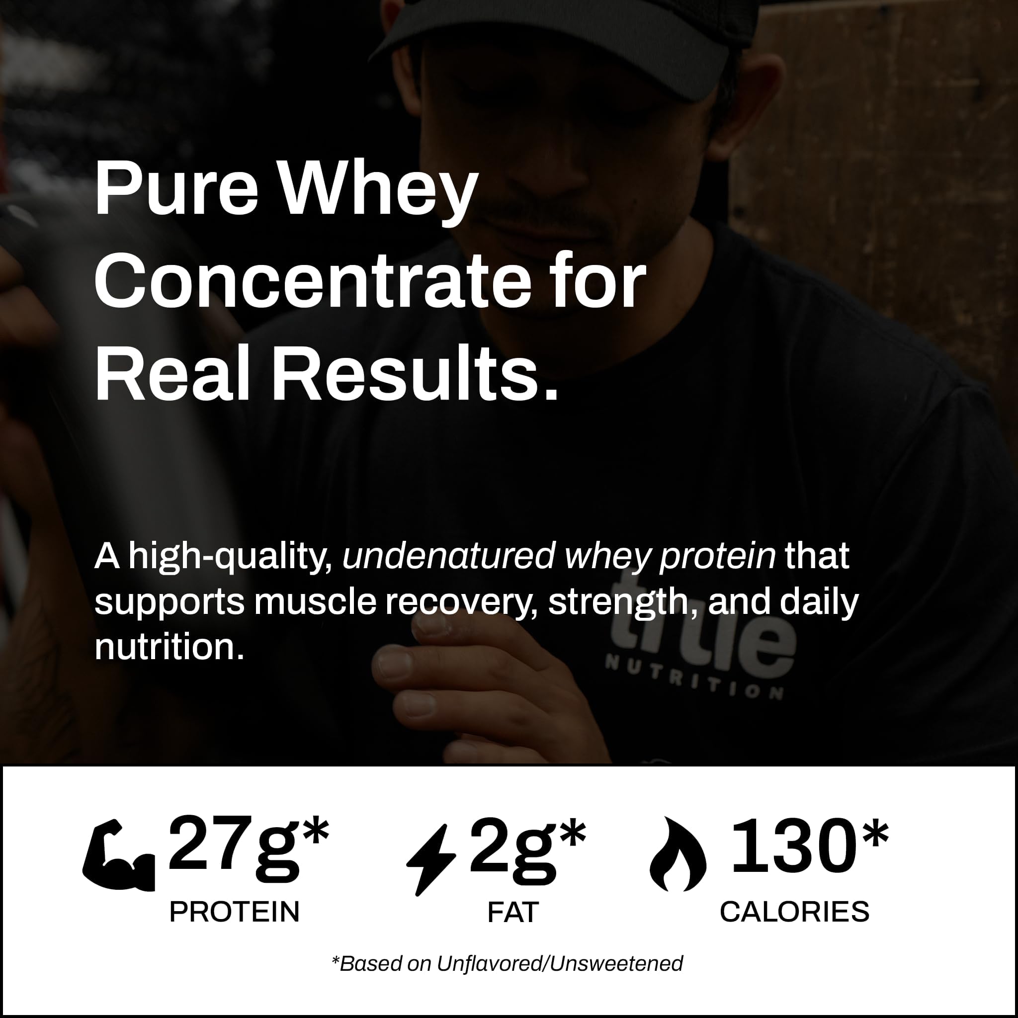 True Nutrition Whey Protein Concentrate, Chocolate Fudge Brownie, 2lb — Amazon image 8