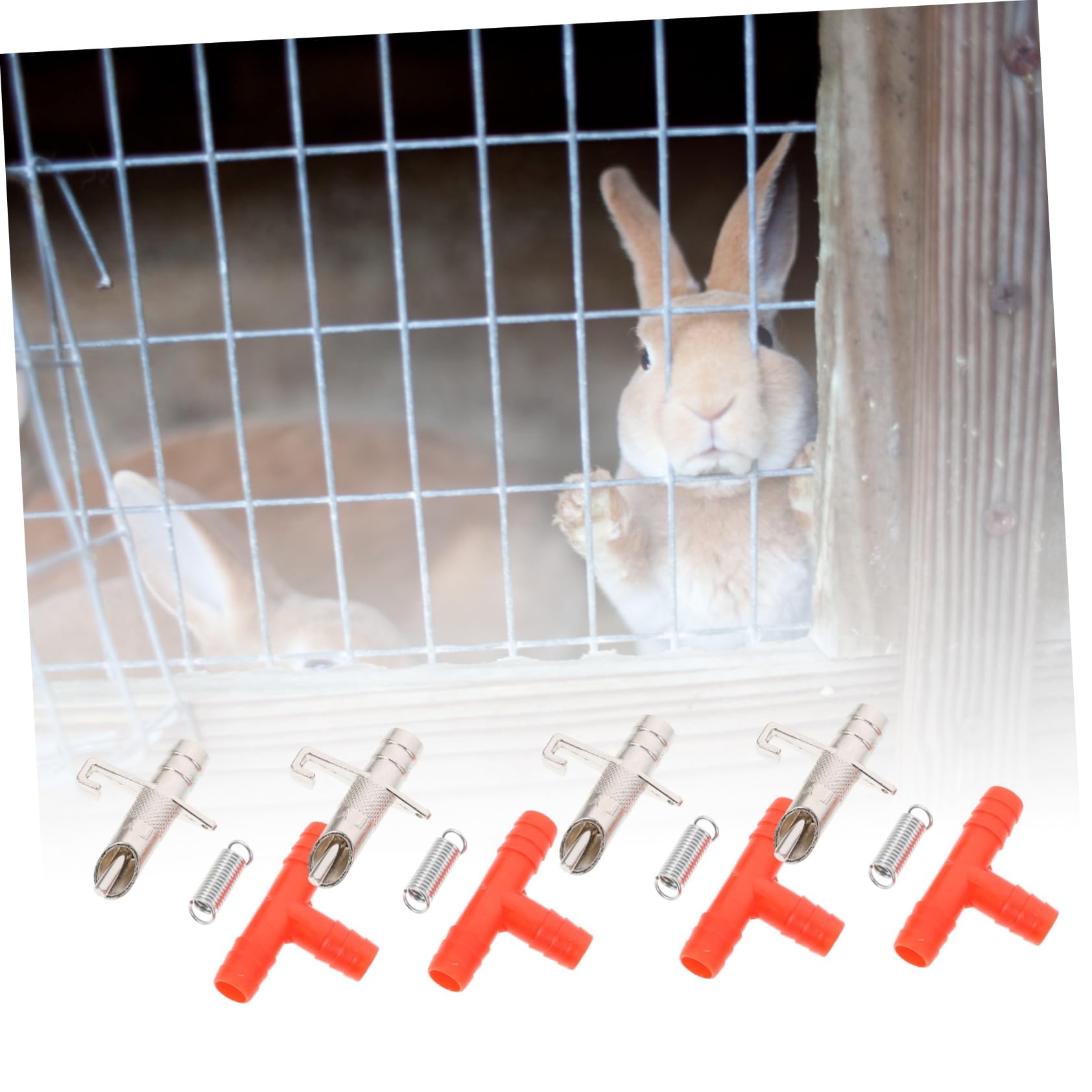 Bebedero Automático para Animales Pequeños, 30 Juegos de Acero Inoxidable