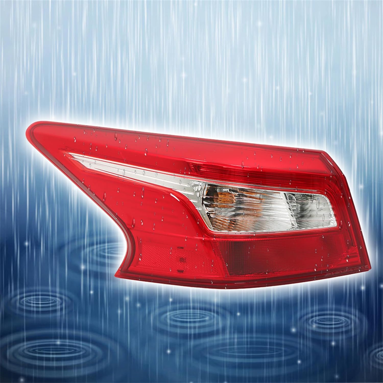 Tail Light Brake Lamps Assembly Replacement for 2016-2018 Sentra Driver Side 265553YU0A NI2804108
