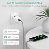 Cable etguuds USB a USB C 3 pies, 2 paquetes USB A a USB C cargador tipo C | Carga rápida para Samsung Galaxy A17 A16 A15 A26 A36 A56, S26 S25 S24 S23 S22 S21 S20 S10, para iPhone 17 16 15, Moto, gris 5