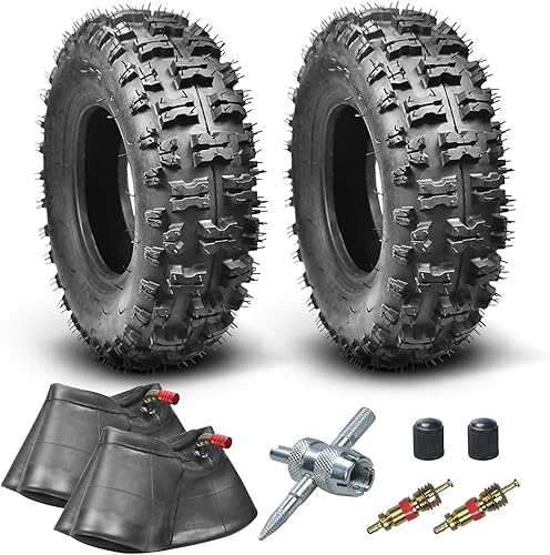 Miniatura 7 de 4.10/3.50-6 4.10-6 NHS Neumático y tubo interior para cortacésped, carretillas de 4 ruedas, ATV, Quad Go Kart, soplador de nieve, tractores de mano,