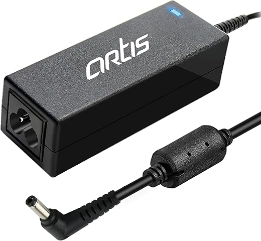 Artis A0406 45Watt Laptop Charger/Adapter Without Power Cord Compatible with Asus Laptops (19V/2.37A, 45Watt) (Pin Size: 4.0 x 1.35mm) (BIS Certified)