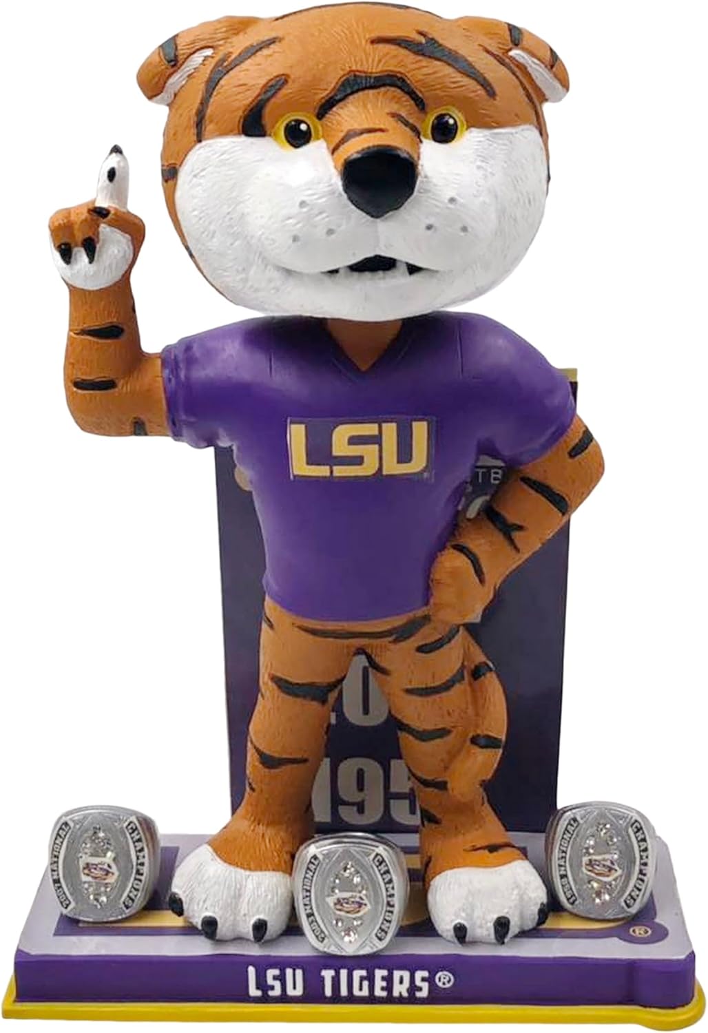 Mike the Tiger Louisiana State University Football National Champions Special Edition Bobblehead NCAA