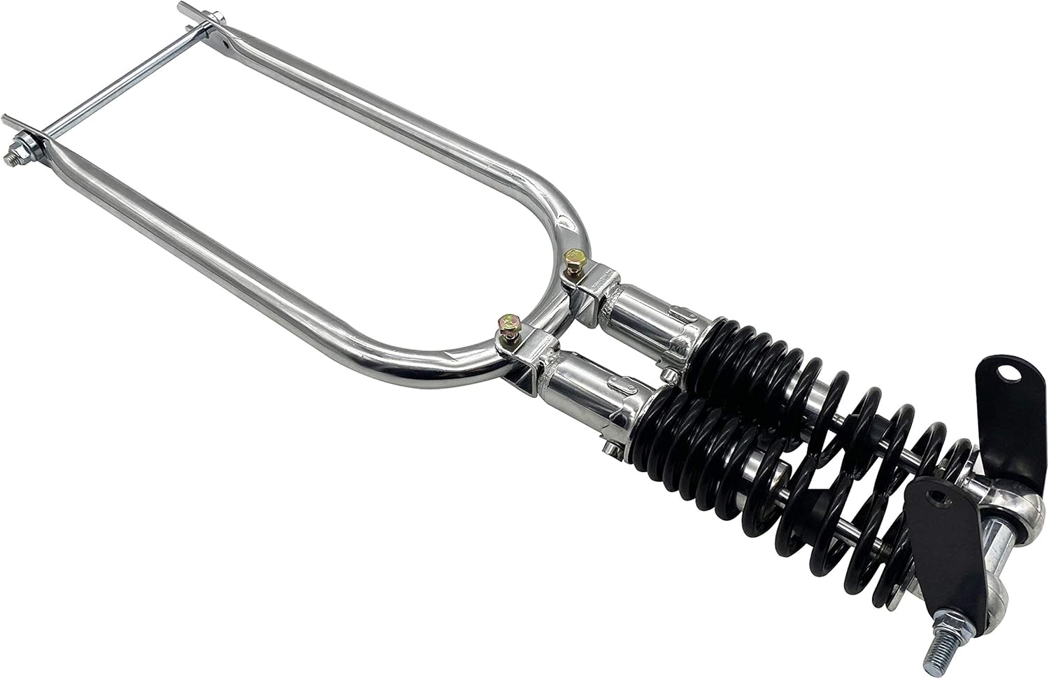 Amazon X Cars スーパーカブ C50 C70 C90 リトルカブ スプリンガーフォーク 汎用品 カスタム メッキ スプリング黒 フロントフォーク 車 バイク