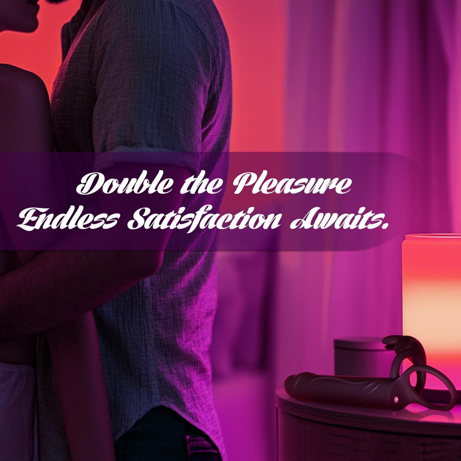Plug anale vibrante con anello per il pene,stimolatore clitorideo rabbit,doppio dildo anale con strap-on, sex toy anale per coppie,sex toy per uomini e donne, Fatdhu,piccolo anello per pene