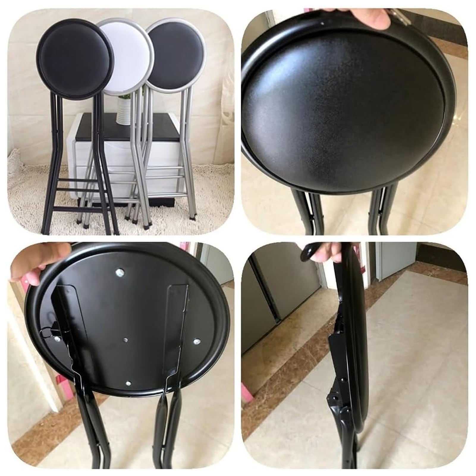 Amazon｜折りたたみ式 高 カウンターチェア 座面高さ60cm/70cm 軽量