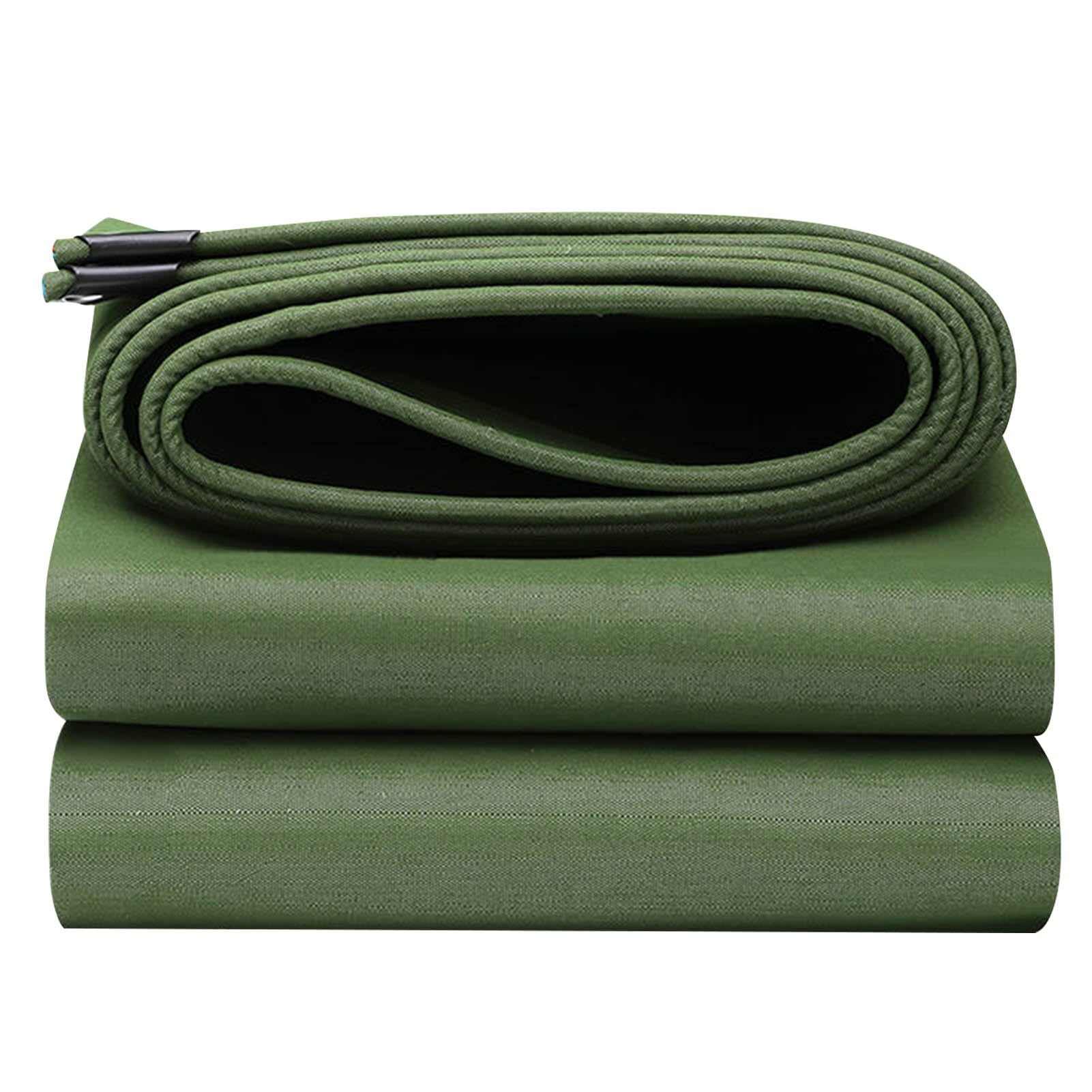 Lona resistente de 600 g/m² de alta densidad verde impermeable para muebles y vehículos