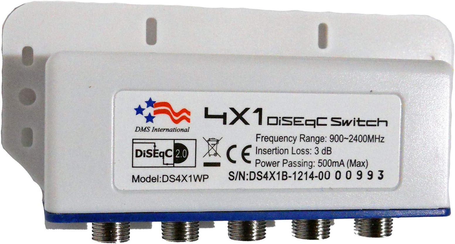 DS4X1WP 4X1 DiSEqC Switch