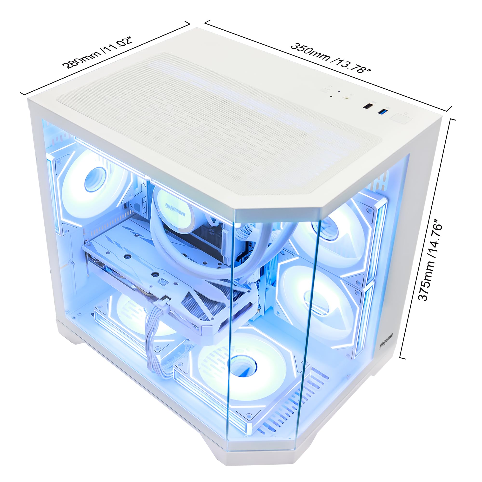 Amazon.co.jp: 純白モデル 星海 ゲーミングデスクトップパソコン RTX 