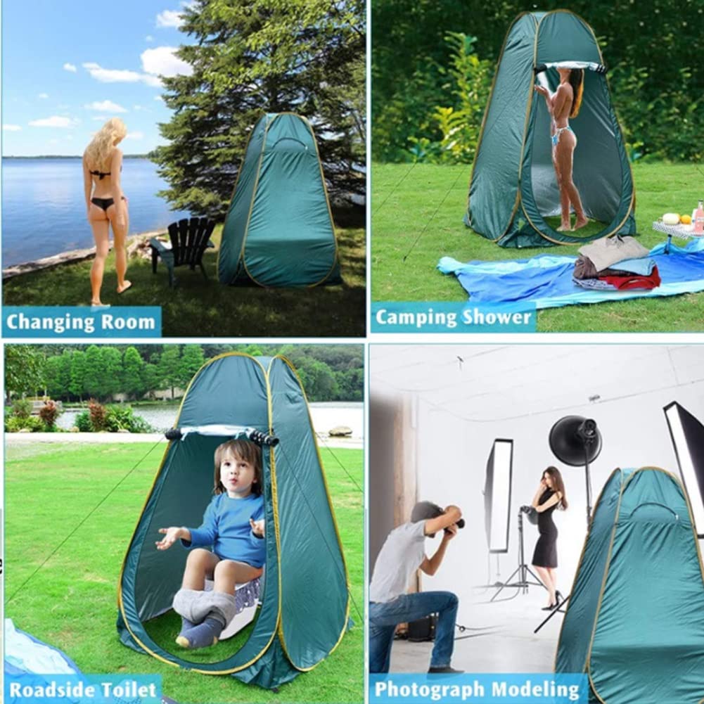 Toilettenzelt Pop Up Zelt for Campingzelt Dusche Sichtschutzzelt for Umkleiden Umkleidekabine Strand Angeln Wandern Tragbares Außentoilettenzelt