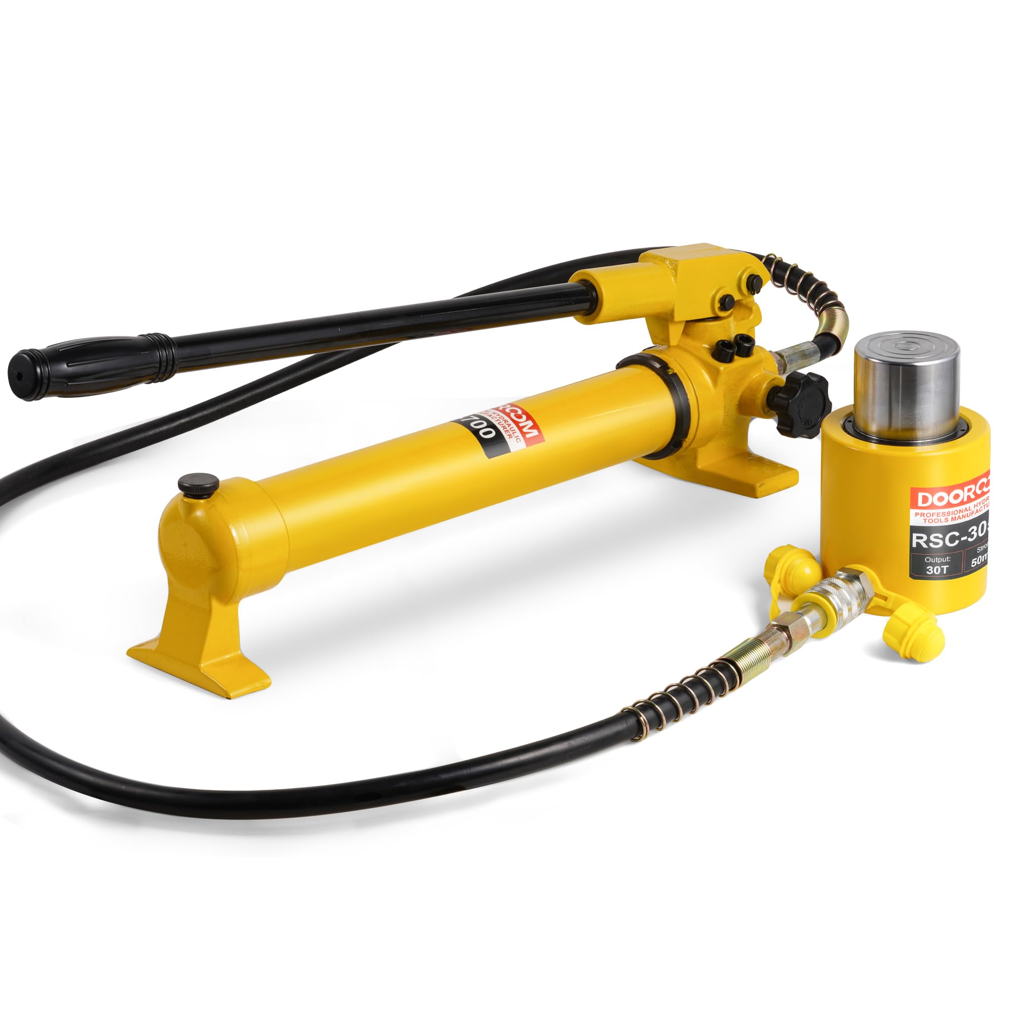 Amazon.com: DOOROOM 30 Ton Hydraulic Cylinder Jack,2” Stroke
