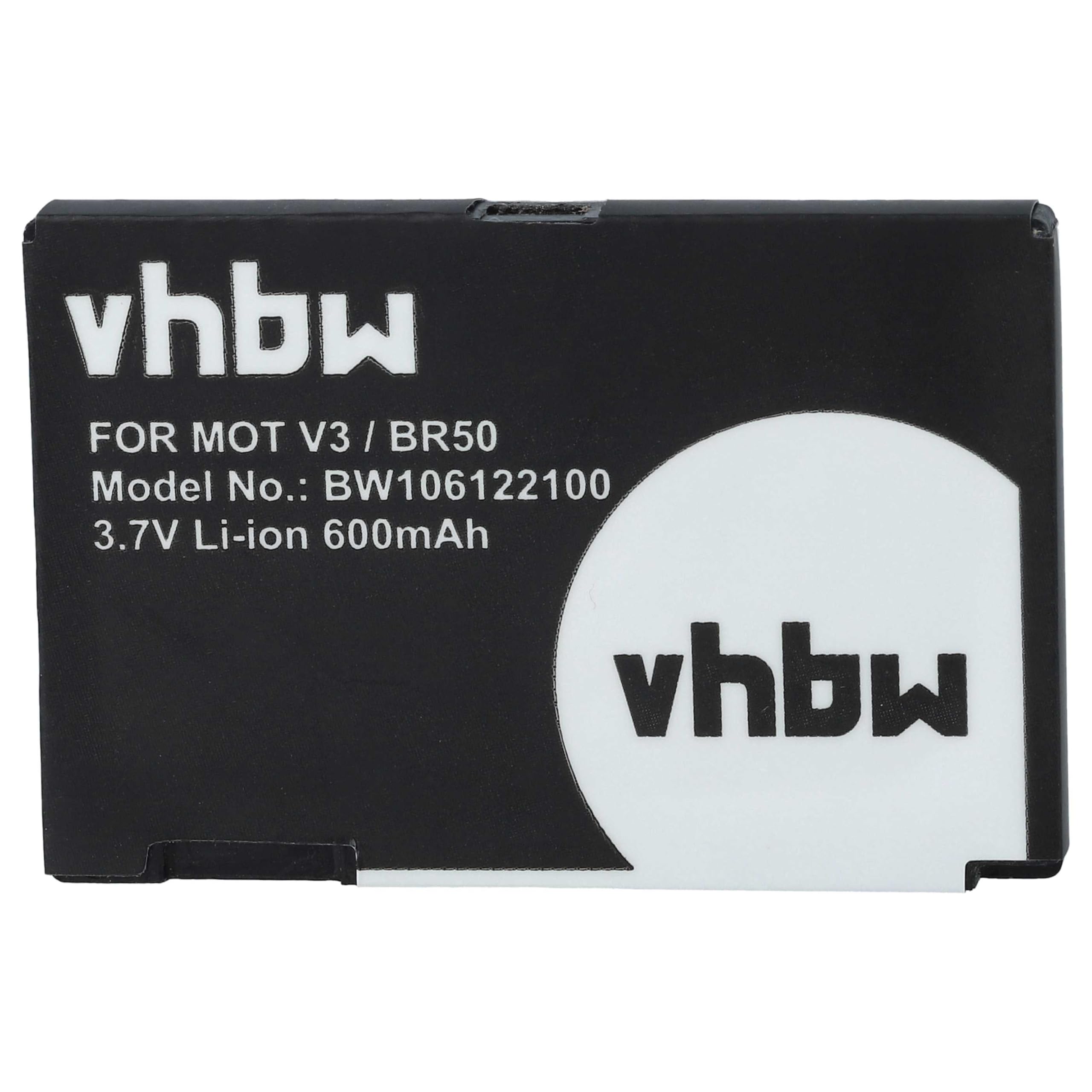 Bateria LI-ION nadaje się do MOTOROLA Razr V3 / Razr V3i / Razr V3im / Pebl U6