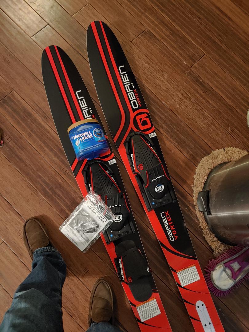 Sci Nautici O'Brien Vortex Widebody 166cm - Combo Rosso Per Uomo