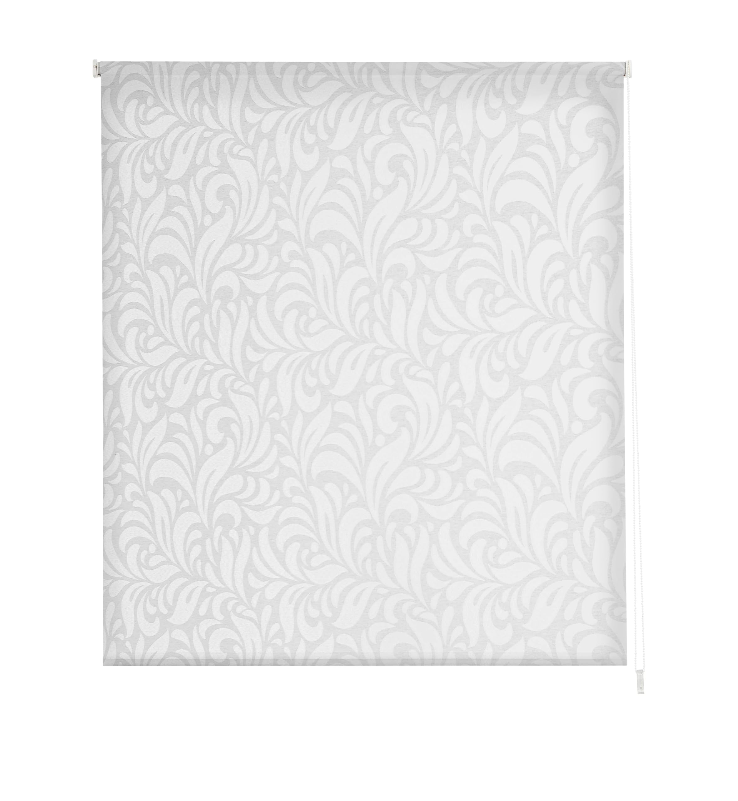 Estoralis MYRCELLA Raffrollo Lichtdurchlässig, Weiß, 130 x 175 cm