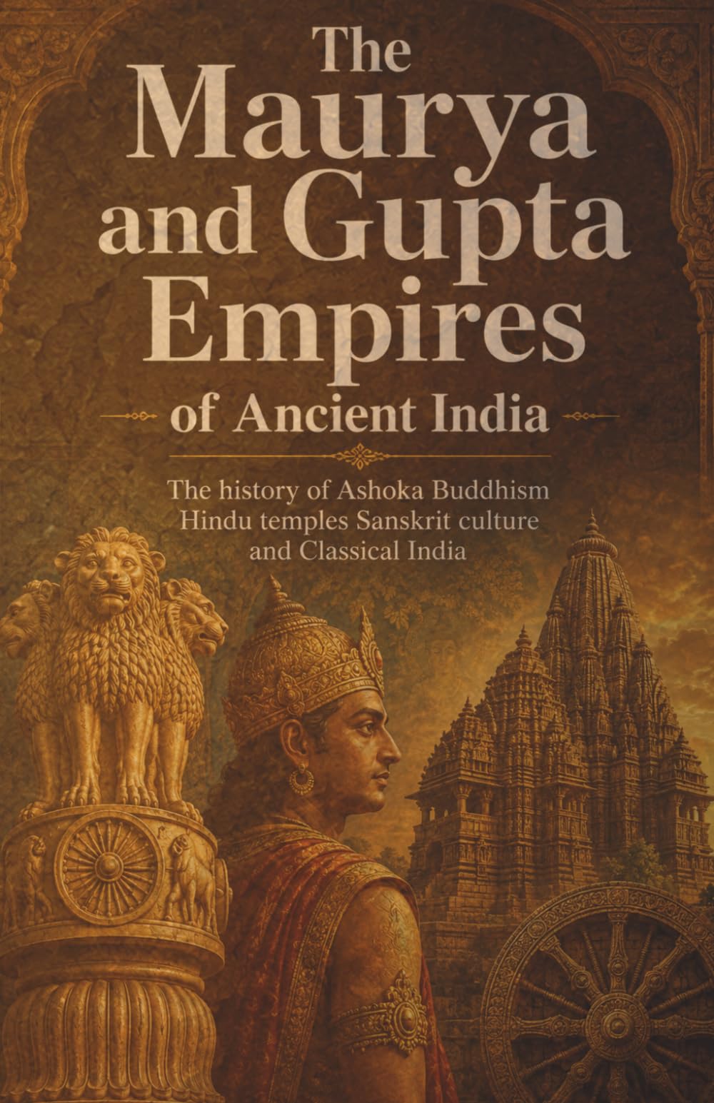 The Maurya and Gupta Empires of Ancient India: The history of Ashoka Buddhism Hindu temples Sanskrit culture and Classical India