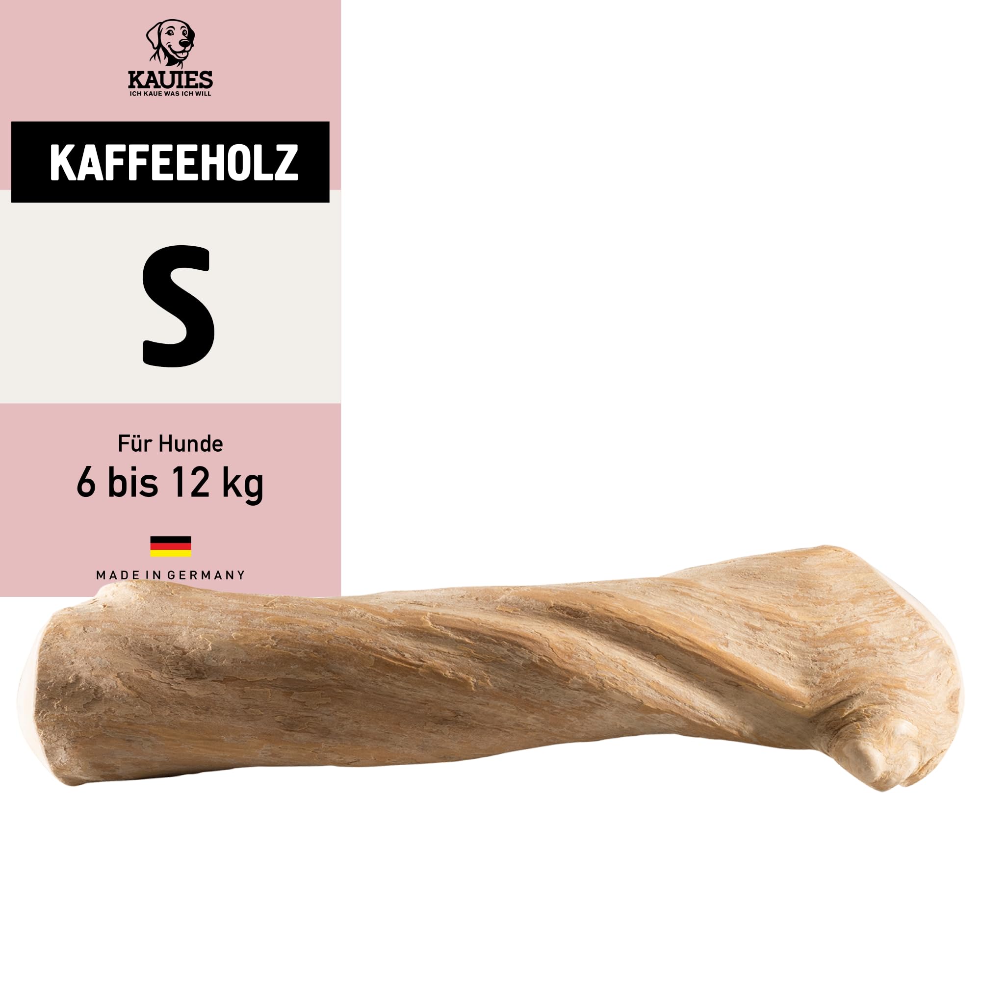 Kauies Hirschgeweih für Hunde ganz - Monoprotein, 100% natürlich, zuckerfrei und kalorienarm - Made in Germany, nachhaltig und tierversuchsfrei - Größe XS