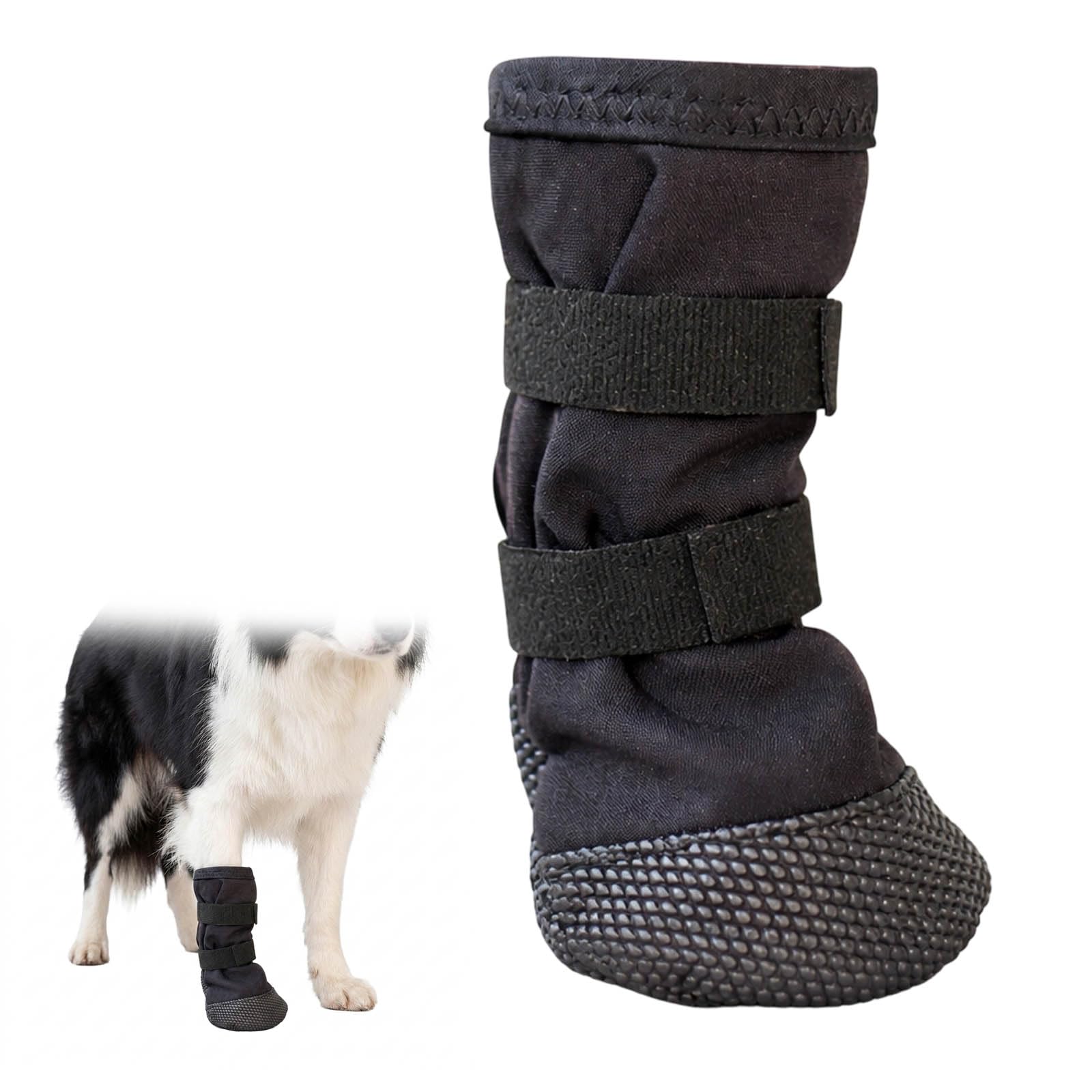 YcsRnn Dog Boots for Injured Paws Waterproof, Protective Paw Covers for Outdoor Walking and Hiking, Durable Dog Paw Protectors with Adjustable Fit for All Breeds, Post-Surgery Wound Care Solution