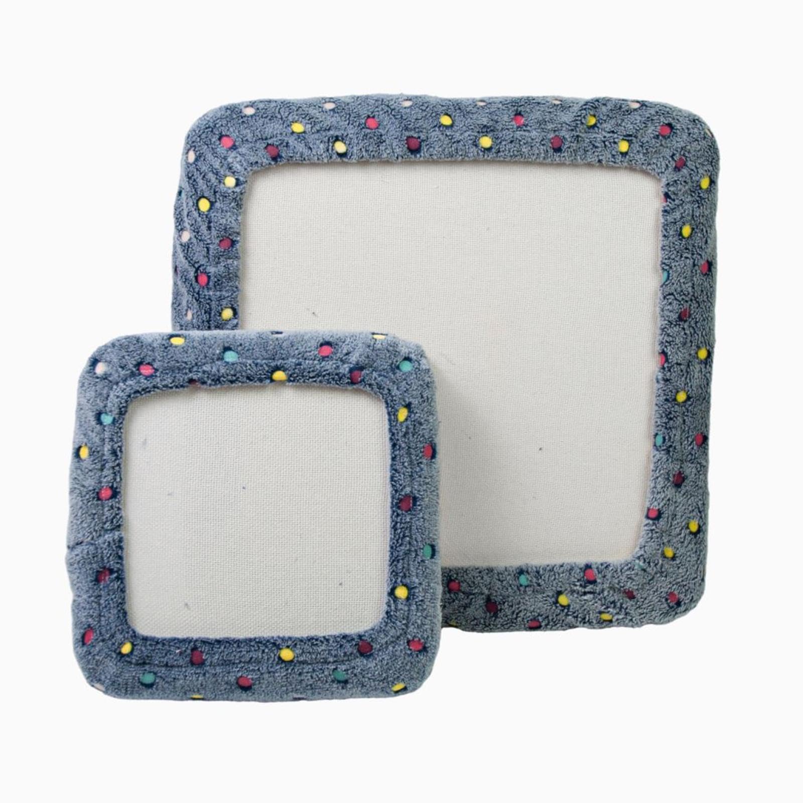 MYCENSE Grimes Guard Embroidery Frame Cover 40x40cm Cross Stitch Punch Needle Frame Cover, Blue