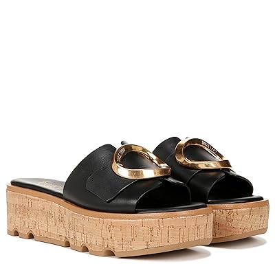 Franco Sarto Hoda Cork Platform Slide Sandals Women