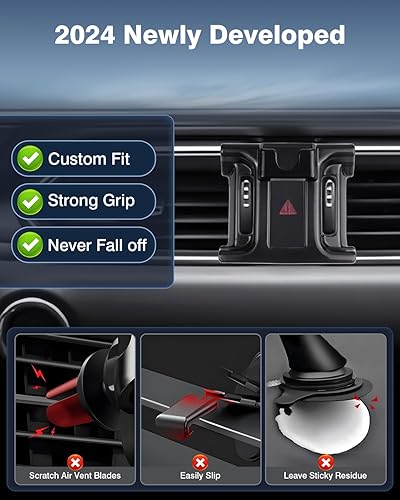 Miniatura 7 de Cargador inalámbrico para coche, soporte de teléfono para Mazda CX-5 2017-2024, soporte de teléfono celular para CX5, 15 W de carga rápida para