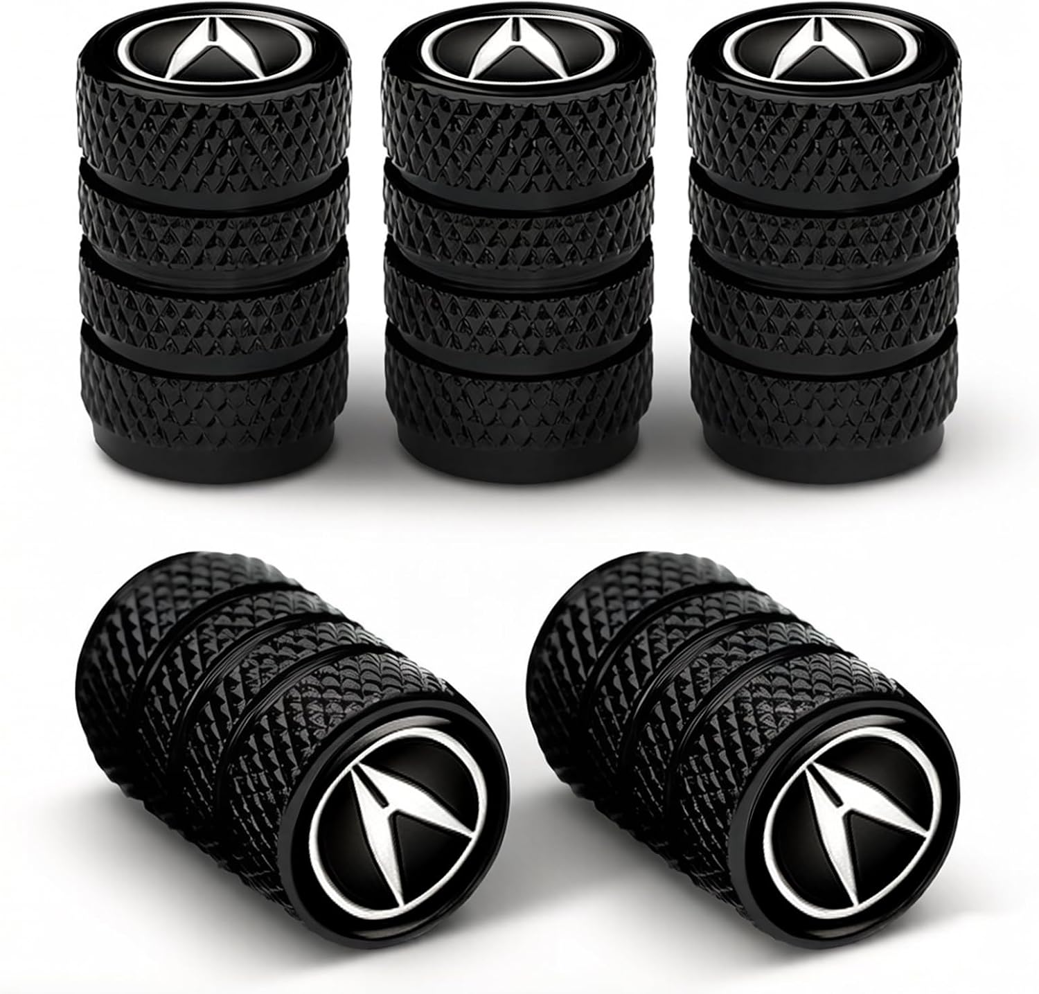 Car Leather Keychains, Metal Car Tire Covers, Valve Stem Covers, Replacement Parts With Car Key Chains