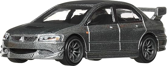 Hot Wheels Premium Car Culture Collectible Toy Car, 1:64 Scale Die-Cast Mitsubishi Lancer Evolution IX, Ronin Run 2 Vehicle with Real Riders Tires