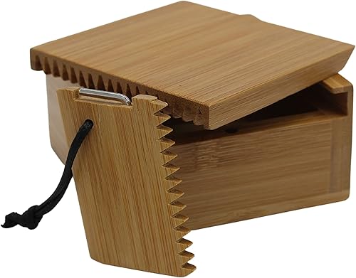 COR Surf Peine de cera de bambú para surf con soporte para caja de cera disponible en Yaxa Venezuela