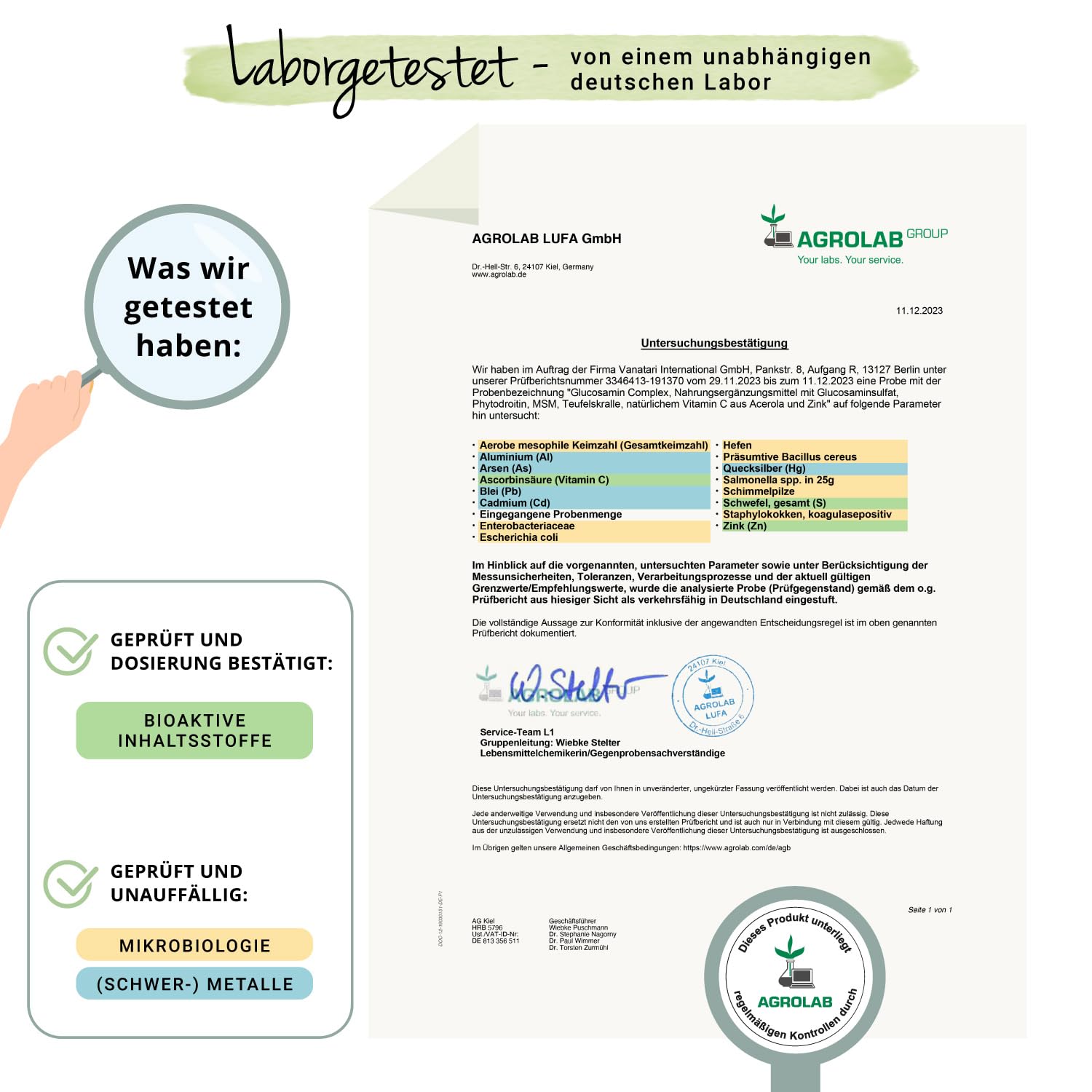 Glucosamin Chondroitin Complex Vegavero | 100% Vegan | Mit MSM, Phytodroitin, Teufelskralle, Vitamin C, Zink | Für Gelenke & Knochen* | 180 Kapseln | Ohne Zusatzstoffe | Deutsche Produktion