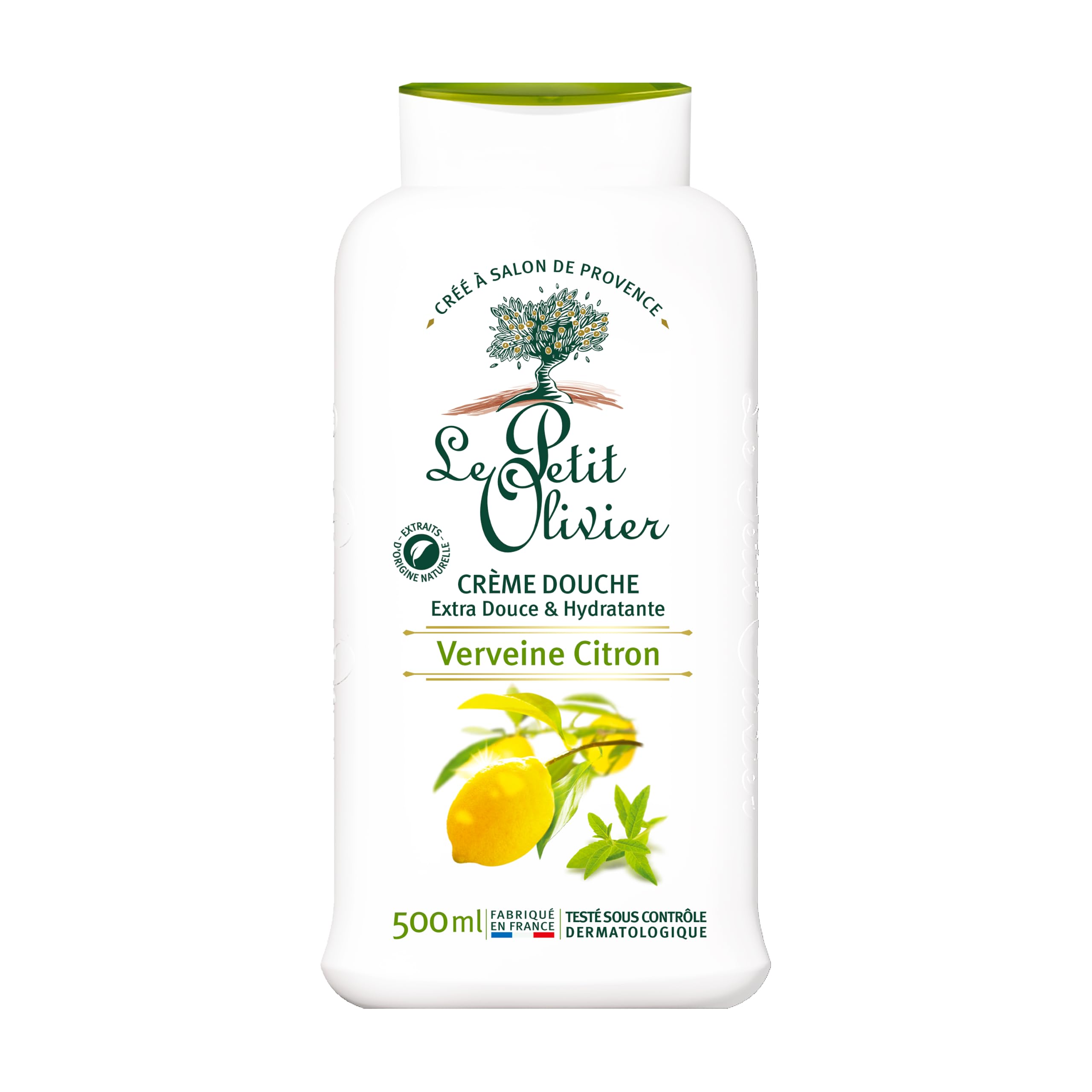 Le Petit Olivier Créme Douche Extra Douce Verveine Citron 500 ml
