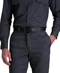 Dickies Men's Belt with Logo Stamp