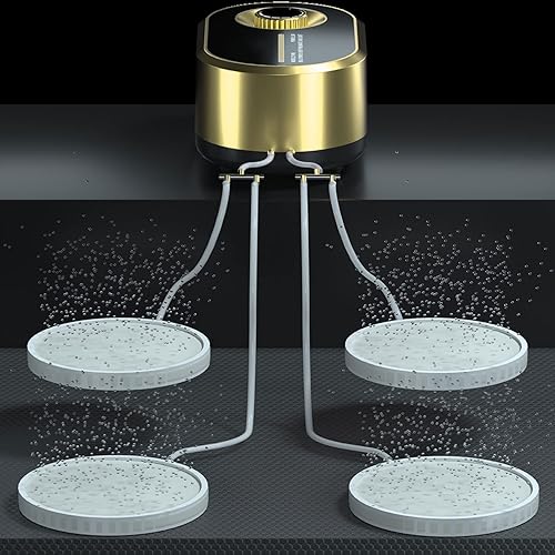 Miniatura 3 de Bomba de aire para peces, generador de aire portátil para acuario, purificador de aire, bomba de oxígeno para acuario, burbujeador de peces para