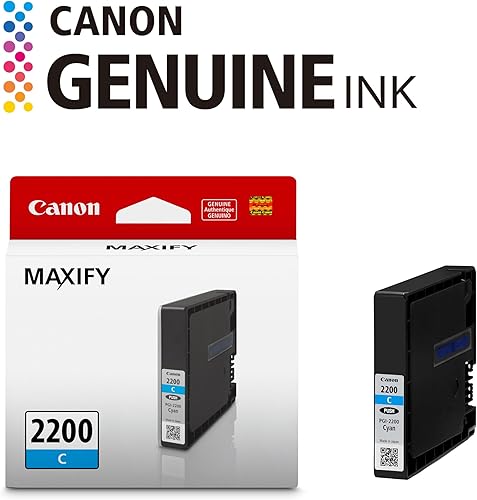 Miniatura 2 de Canon PGI-2200 Depósito de tinta cian original, compatible con impresoras IB4120, MB5420, MB5120, IB4020, MB5020 y MB5320