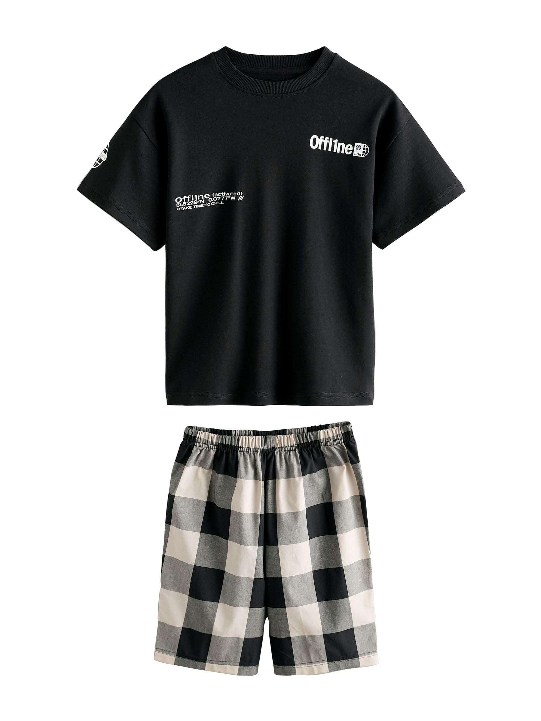 NEXT Niños Pack de 3 Pijamas Cortos Tejidos