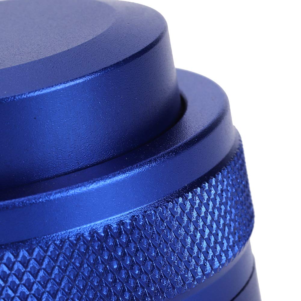 Kaffeeverteiler, Langlebiger Kaffeestampfer, für Zuhause, Kaffeezubehör für Büro, Café (BLUE)
