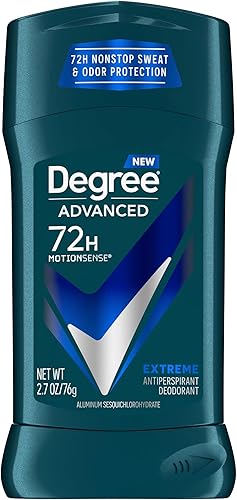 Degree Extreme Advanced Protection - Desodorante antitranspirante en barra, 2.7 onzas
