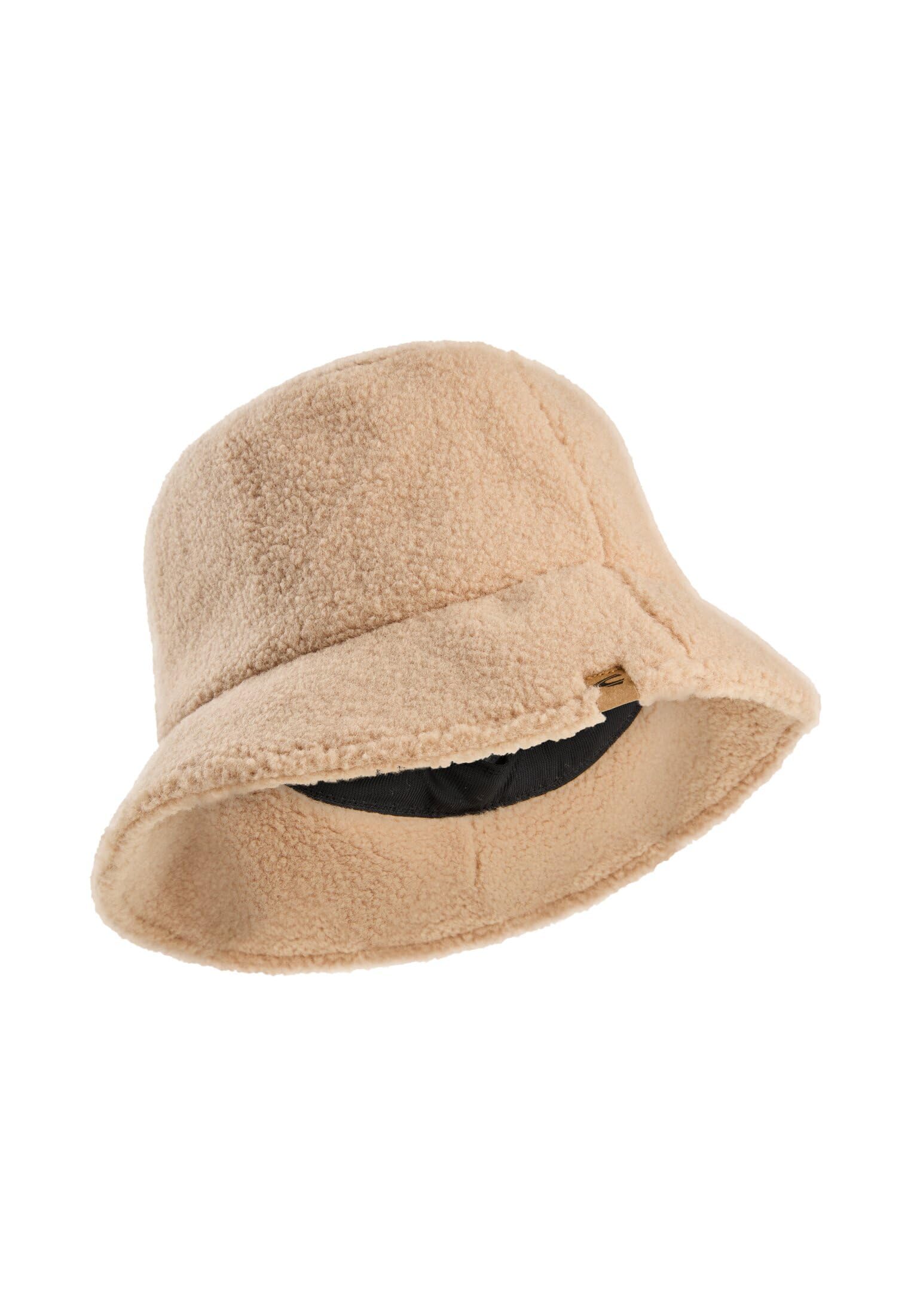 camel active Damen Teddy Bucket Hat Karamell, Womenswear-OS