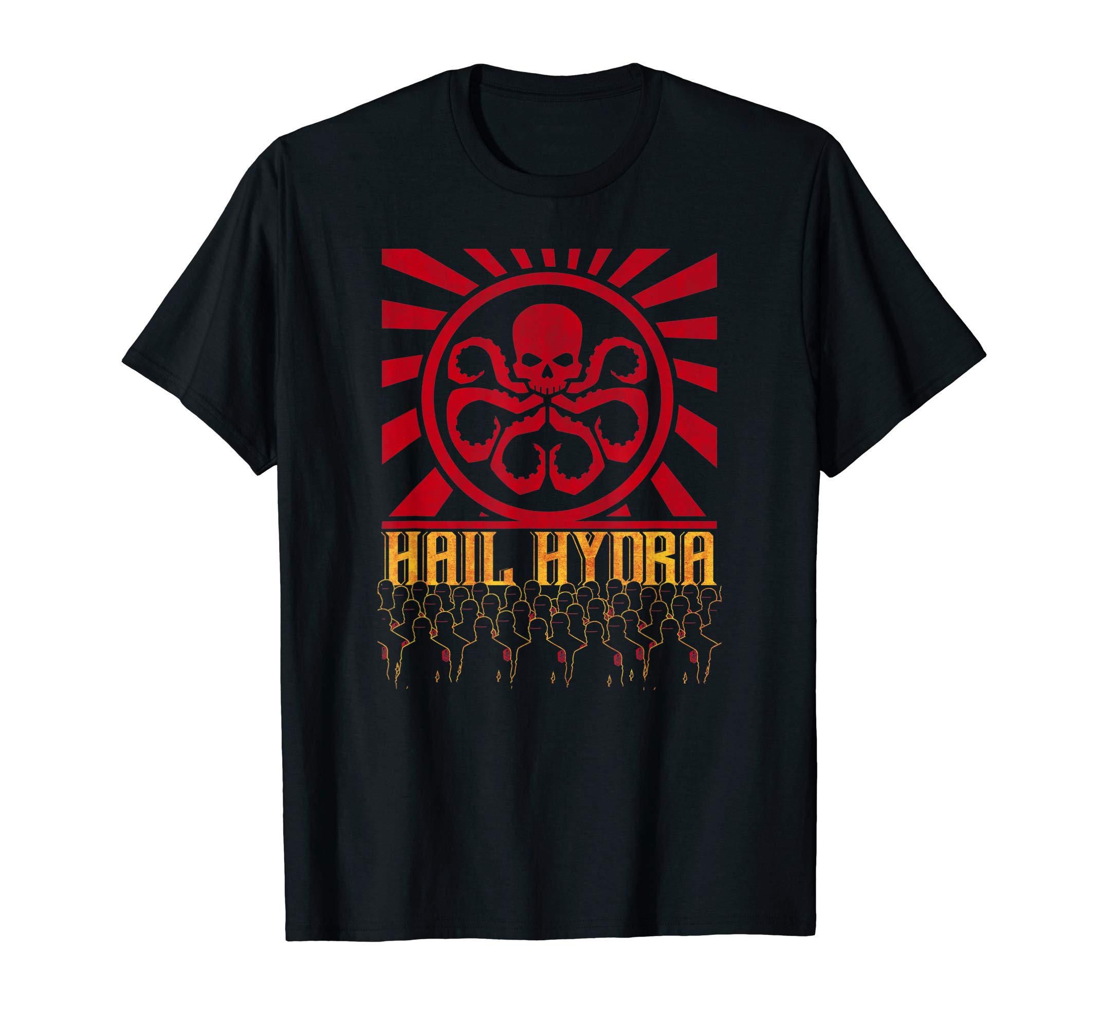 MarvelHail Hydra Army Propaganda Graphic T-ShirtOEKO-TEX STANDARD 100