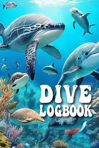 Dive Logbook: ultimate dive log book,60 Dives ? for Training, waterproof dive log book scuba diving, ssi dive log sheets, padi dive log book