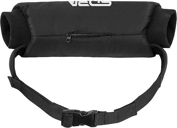 Suddora Football Hand Warmer, Lightweight Polyester Blend Reusable Hand Pouch with Zipped Pocket & Adjustable Adjustable Strap, Water-Resistant for Football, Baseball, Hiking & Camping One Size