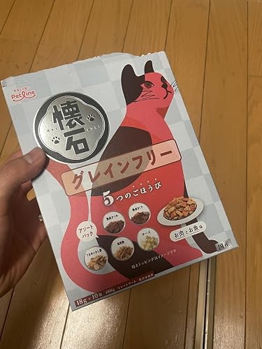 Amazon | 【ペットライン 懐石5つのごほうび グレインフリー 180g(18g