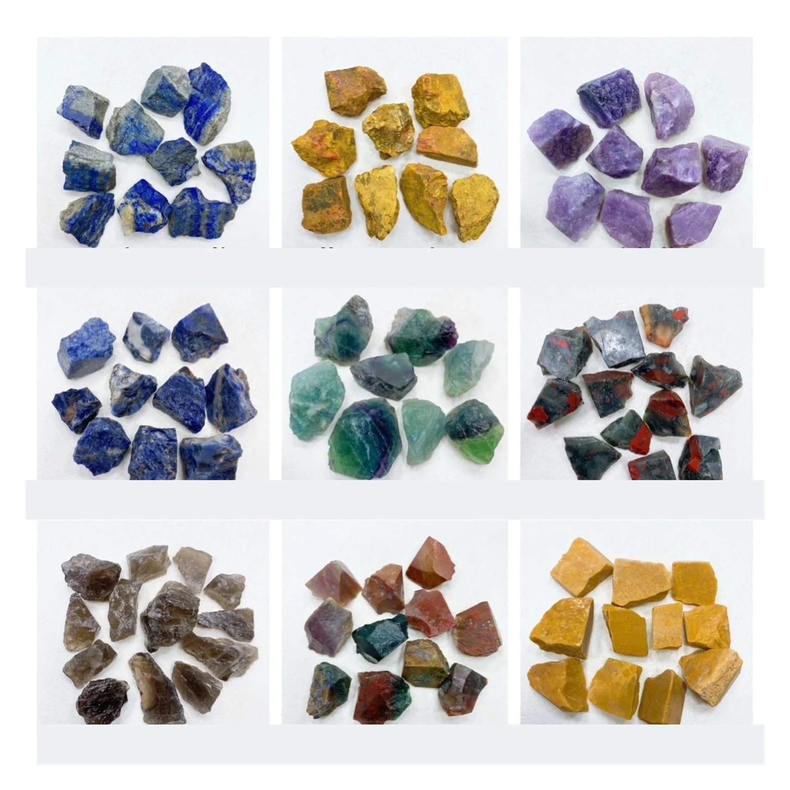 Ghiaia per Acquari Ametista Cristallo Pietra Grezza Quarzo Minerale Irregolare Campione Minerale Energia Acquario Decorazione Arredamento casa Regalo(Color 31,490-510g)