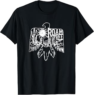 Camping Life Desert Thunderbird Roam Free T-Shirt