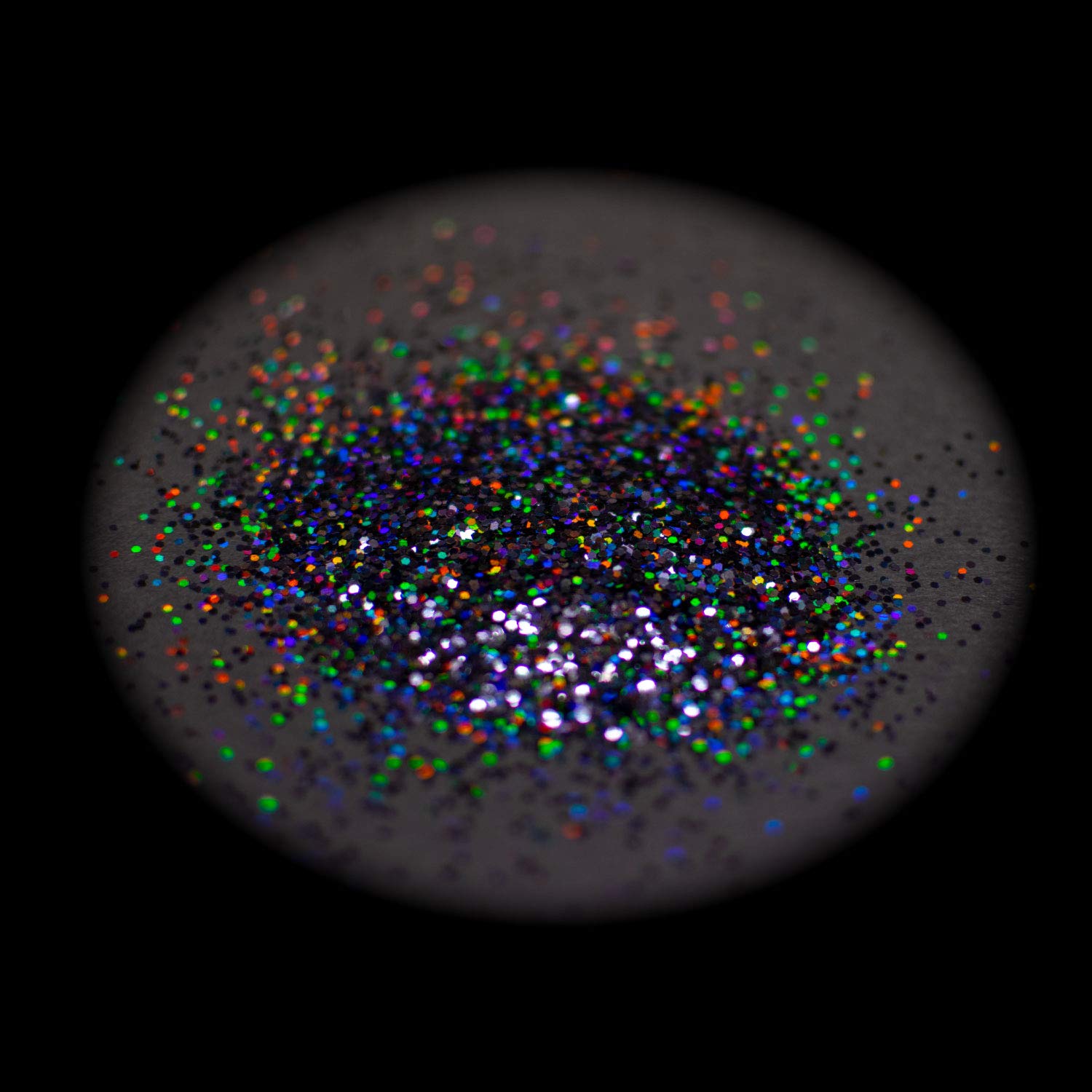 Amazon | DIY MASTER ブラックレインボー ラメ フレーク 1mm 500g