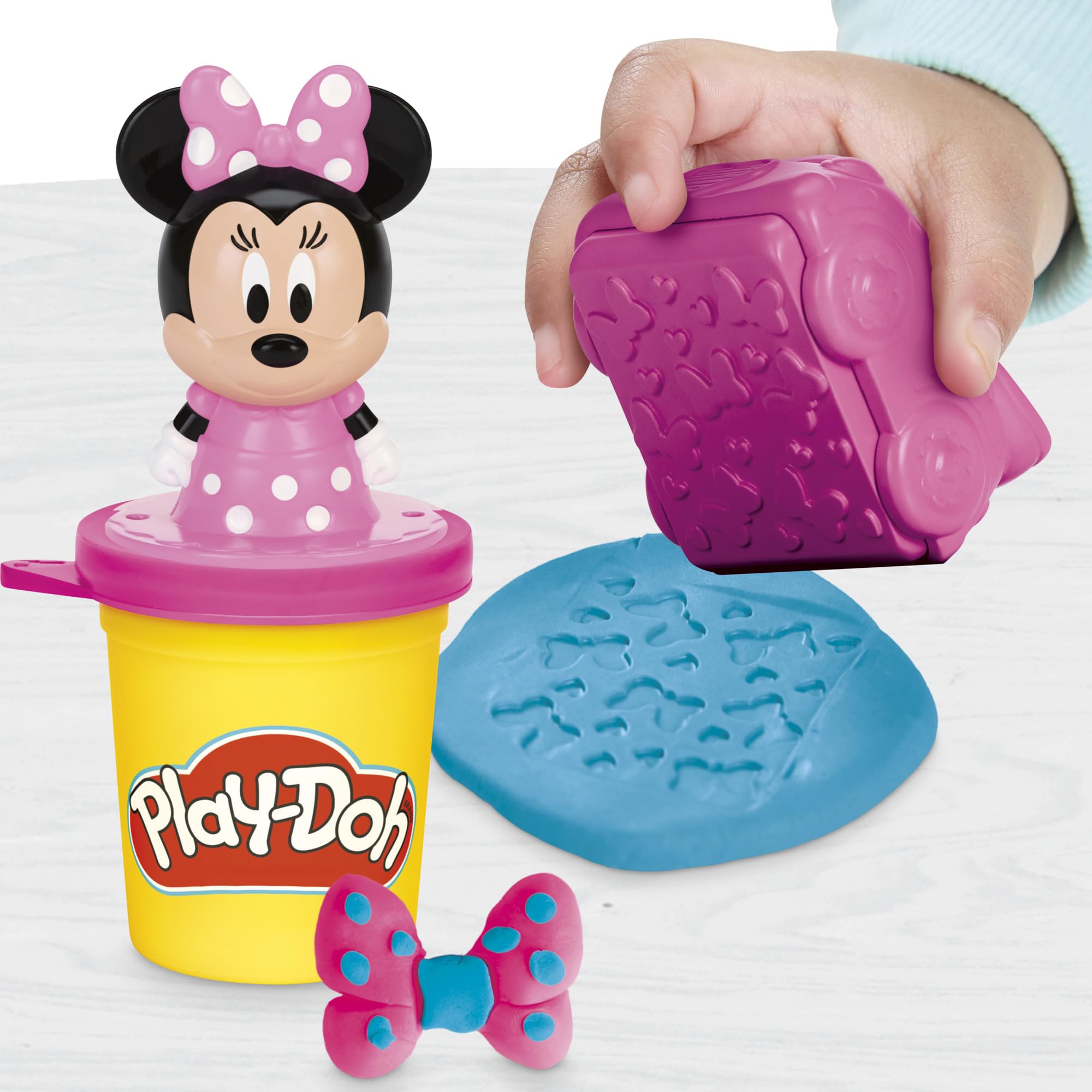 Play-Doh Disney Junior Stamp & Go Megapack with Mickey, Minnie & Donald, Arts & Crafts Preschool Toys for Children Aged 2+ - Image 4