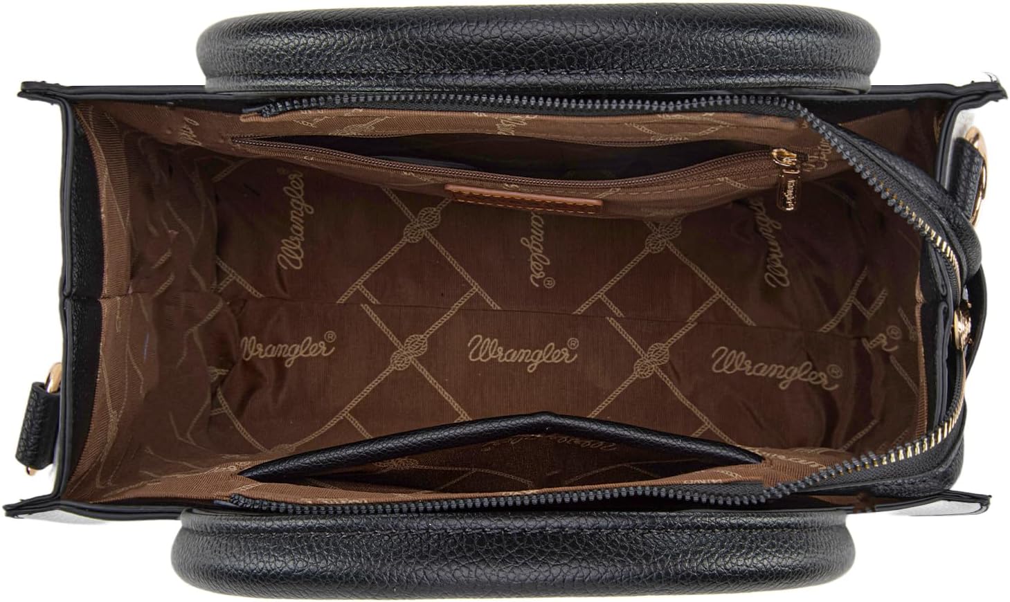 Wrangler 3Pcs Purses for Women Tote Bag Crossbody Handbag Sets with Strap - Image 6