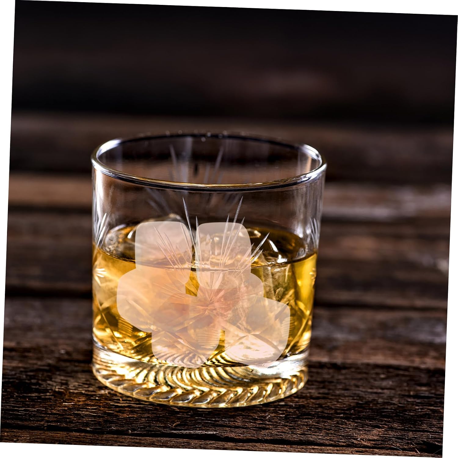 6pcs Reusable Quartz Whiskey Stones for Drinks Elegant for Chilling Cocktails Enhancing Your Bar for