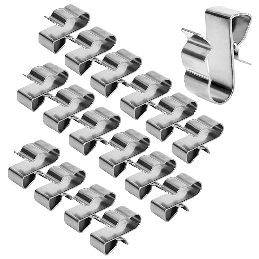 FACILE À INSTALLER clips de câble en acier inoxydable pour câblage de