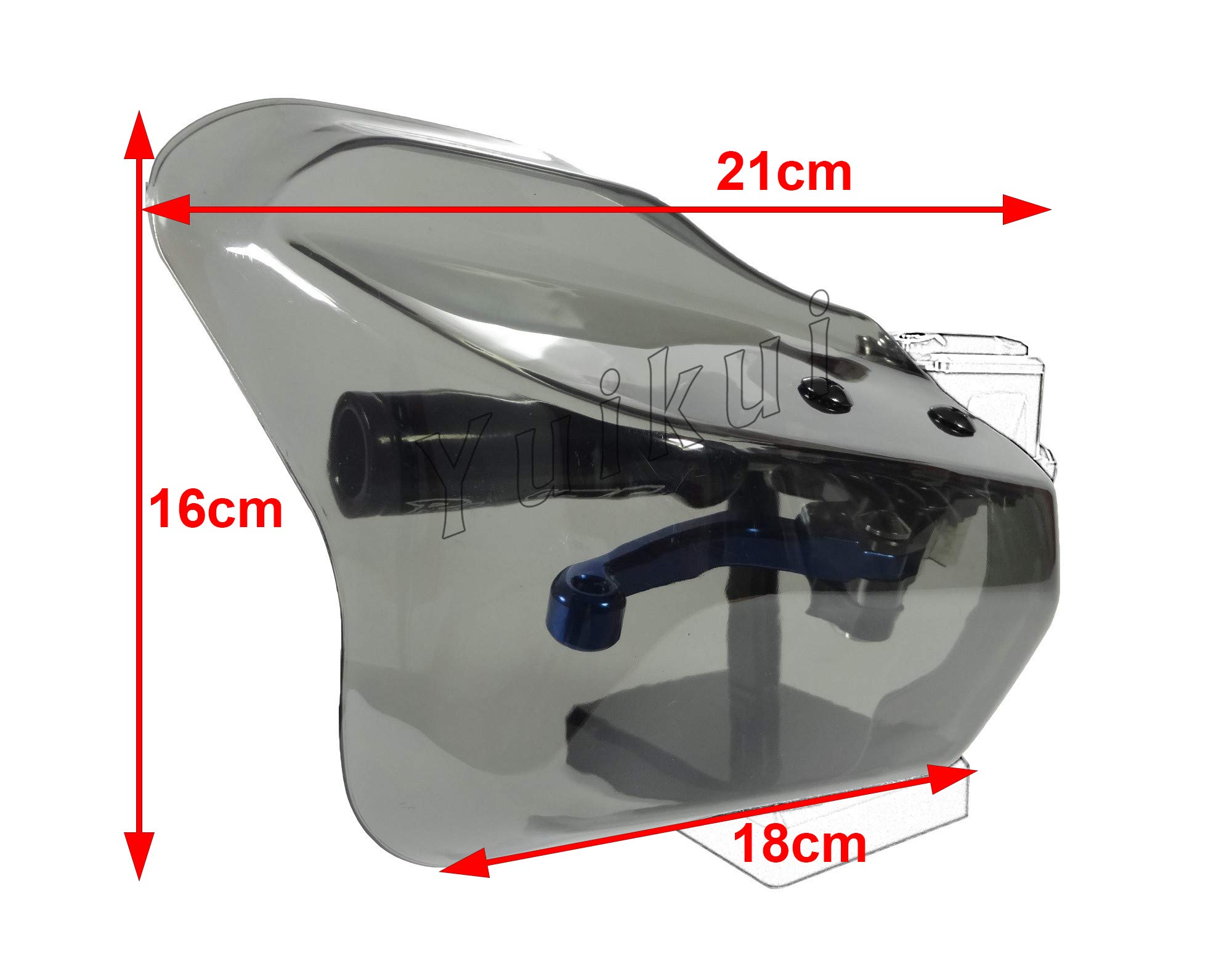 Amazon | YUIKUI RACING バイク用 ナックルガード 左右セット 10M 汎用