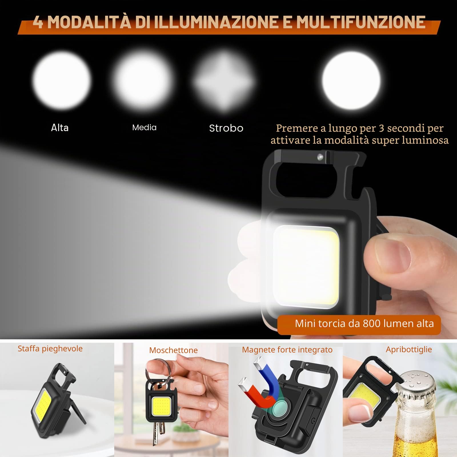 Shadowhawk Torches LED Super Bright Rechargeable, Flashlight 15000 Lumens XHM77.2 Torches Battery Powered, Powerful Tactical Flash Light Torch, USB Hand Torch for Dog Walking Camping Emergency Gift
